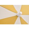 Sluneční z kolekce Terrazza v kombinaci krémové a žluté s rozměrem 200 cm od HAY