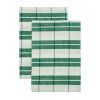 Bavlněné utěrky 2 kusy "Green / White" Nicolas Vahé