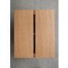 Konferenční stolek Rectangular 60 cm "Oak" MOEBE - z masivního dubového dřeva