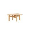 Konferenční stolek Rectangular 60 cm "Oak" MOEBE - z masivního dubového dřeva