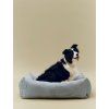 Pelíšek pro psy Large "Blue and White Stripe" HAY