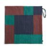 Cestovní deka pro psy "Burgundy / Green / Blue" HAY
