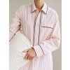 Fineline Long Nightshirt Soft pink Fineline Bedlinen Ivory