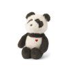 Malý plyšový panda Dania "Sandy / Dark Grey" Liewood