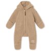 Fleecový overal pro miminka v béžové barvě od Mini A Ture