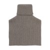 Merino nákrčník Ajas "Brown Melange"