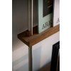 "MS.180.1." MOEBE - Smoked Oak / Stainless Steel