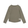 Dětské funkční triko MATLENIE v khaki barvě pod zimní bundu nebo kombinézu