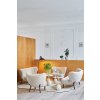 Sofa Little Petra VB2 "Walnut / Sheepskin Moonlight" &Tradition