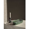 Keramický košík Oval "Emerald Green" ferm LIVING