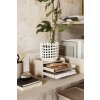 Košík Ceramic Large "Off-white" ferm LIVING