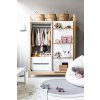 Šatní skříň H Wardrobe "White" RAFA kids
