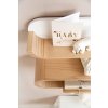 Nástěnná police M Shelf "Natural / White" RAFA kids
