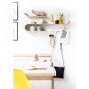Nástěnná police M Shelf "Natural / White" RAFA kids