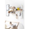 Nástěnná police M Shelf "Natural / White" RAFA kids