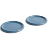 Sada 2 talířů Barro Ø 24 cm "Dark Blue" HAY