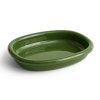 Servírovací mísa Barro Oval Large "Green" HAY