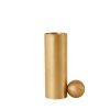 Kovový svícen Palloa High "Brushed Brass" OYOY