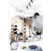 Postel / palanda F Bunk Bed "Natural" RAFA kids