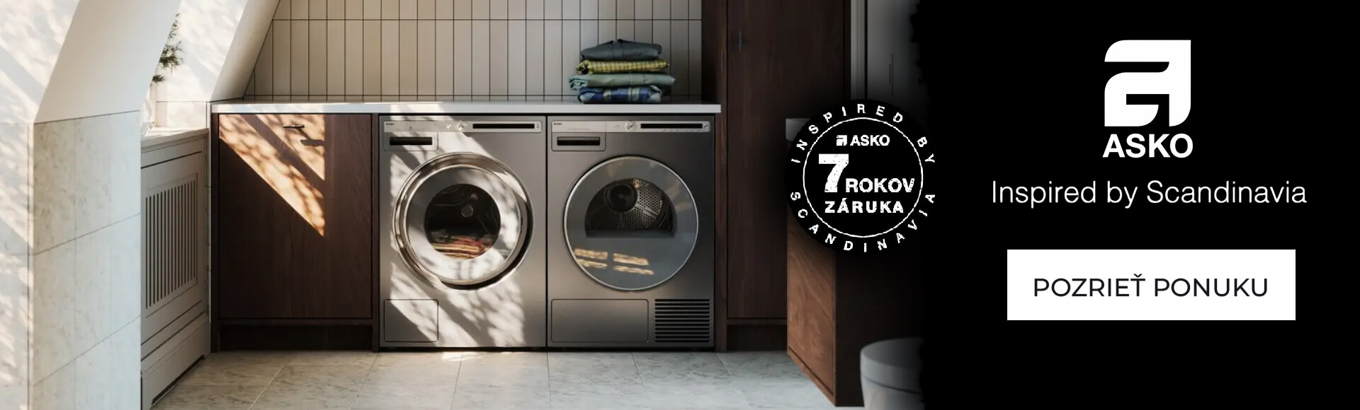 ASKO SPOTREBIČE - 7 ROKOV ZÁRUKA