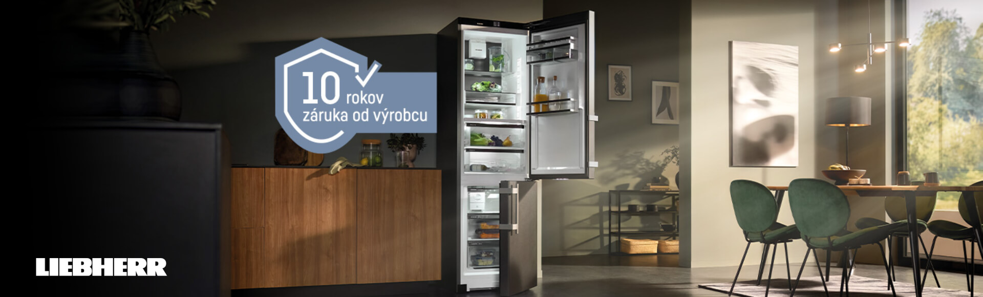 10 rokov záruka na vybrané chladničky Liebherr