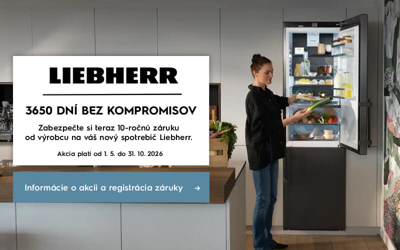 Liebherr 10 rokov PROMO LETO