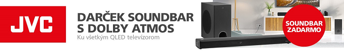 Ziskajte JVC soundbar zadarmo ku QLED TV