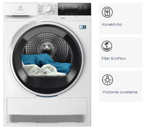 Electrolux EW7D384UCC sušička bielizne