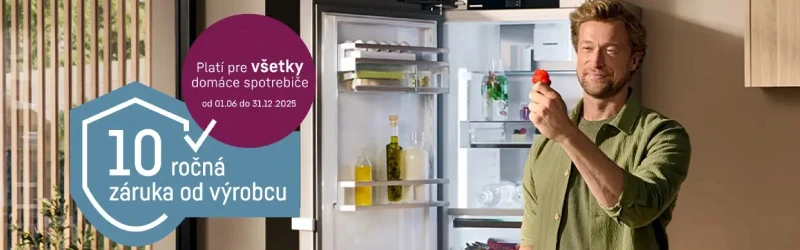 10 rokov plná záruka na chladiace a mraziace zariadenia Liebherr