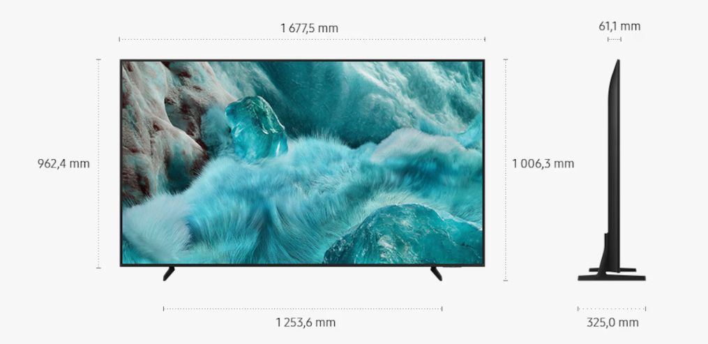SAMSUNG QE75Q7F SMART TV (2025)