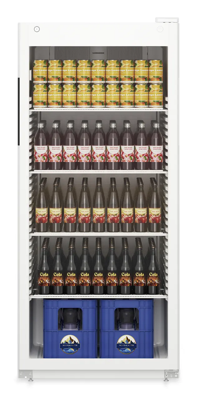 Chladnička Liebherr MRFvc 5511 s celkovým objemom až 569 litrov je vhodná aj na uskladnenie nápojov.