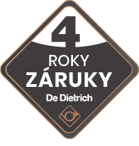 Záruka 4 roky po registrácii - De Dietrich