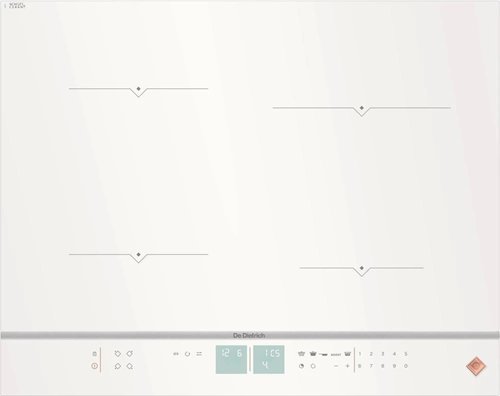 Indukčná varná doska De Dietrich DPI7670W