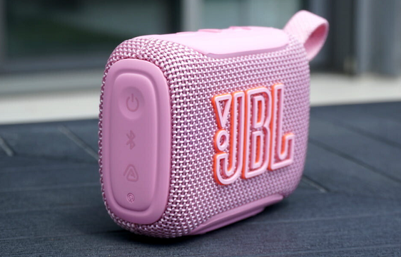 JBL GO5 ružový - bluetooth reproduktor