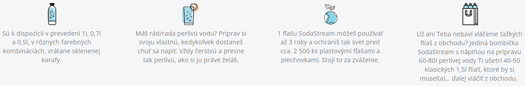 sodastream prednosti sodobaru