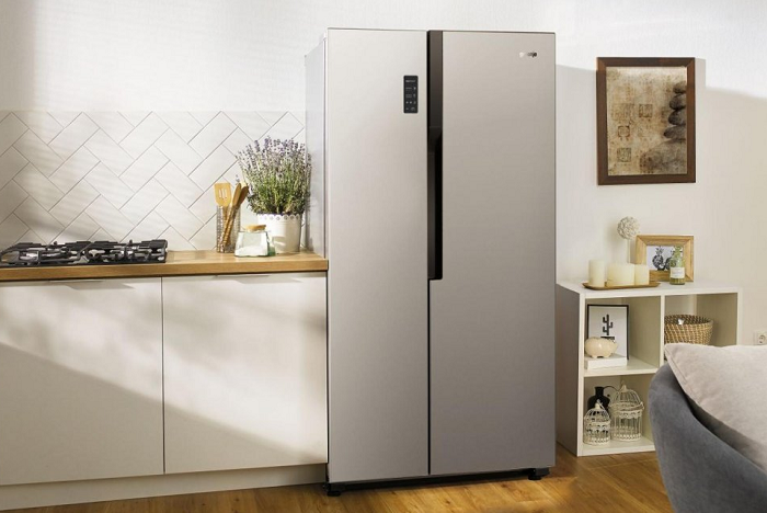 Gorenje NRS918EMX americká chladnička