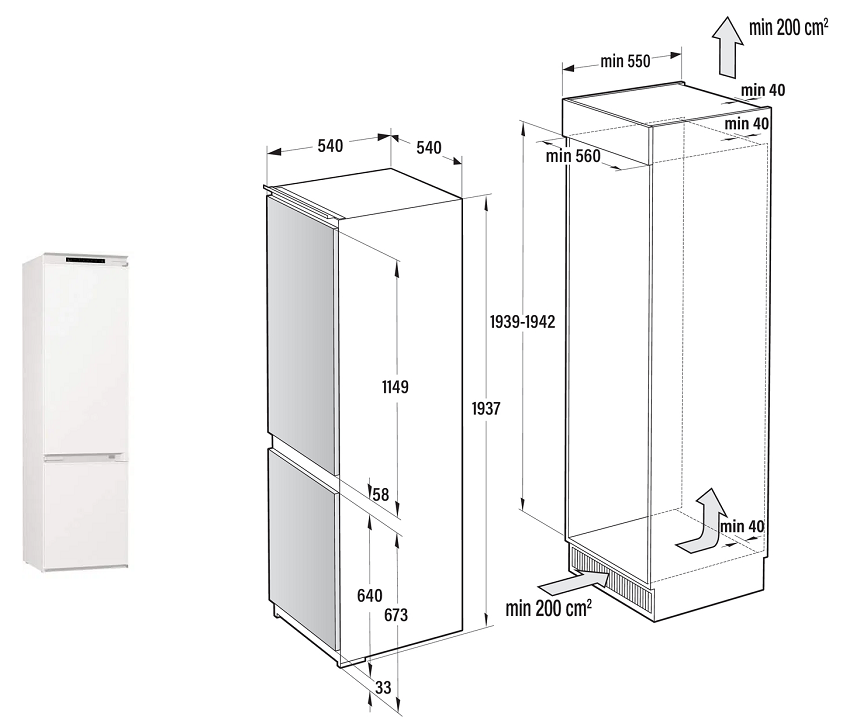 Gorenje NRKI419EP1