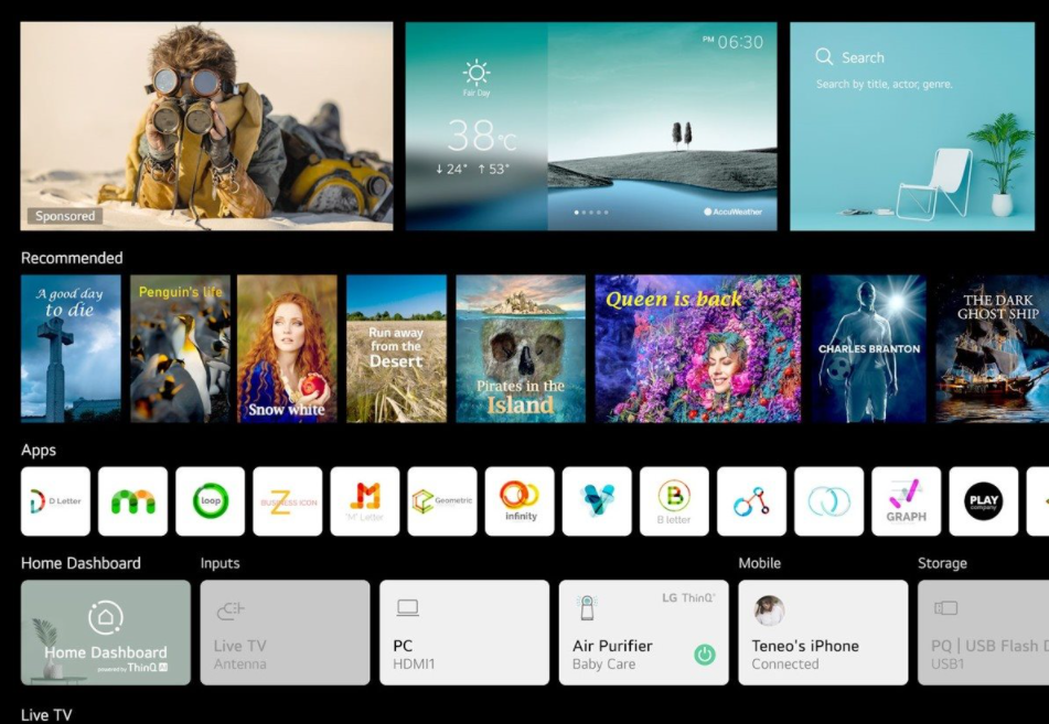 LG OLED55A1 (2021) SMART TV