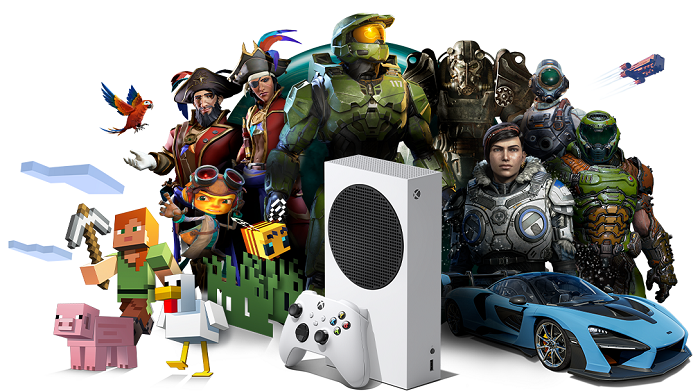 vysoka kvalita moderných hier na xbox series s