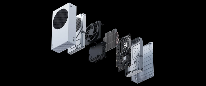 XBOX SERIES S - konštrukcia