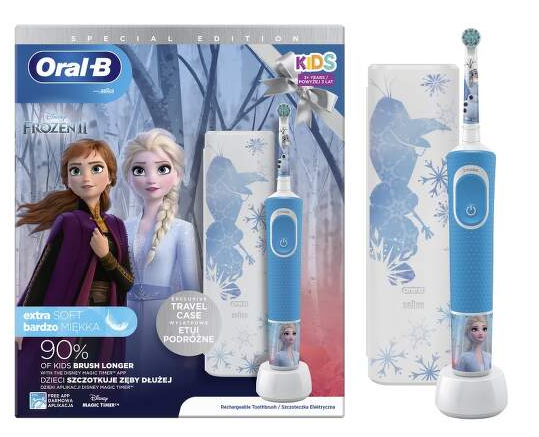 Elektrická zubná kefka Oral-B Kids Vitality Frozen2TC 
