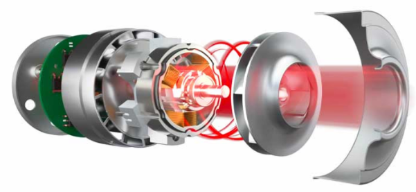 Pôsobivý výkon vďaka Direct Impulse Motor od Hoover
