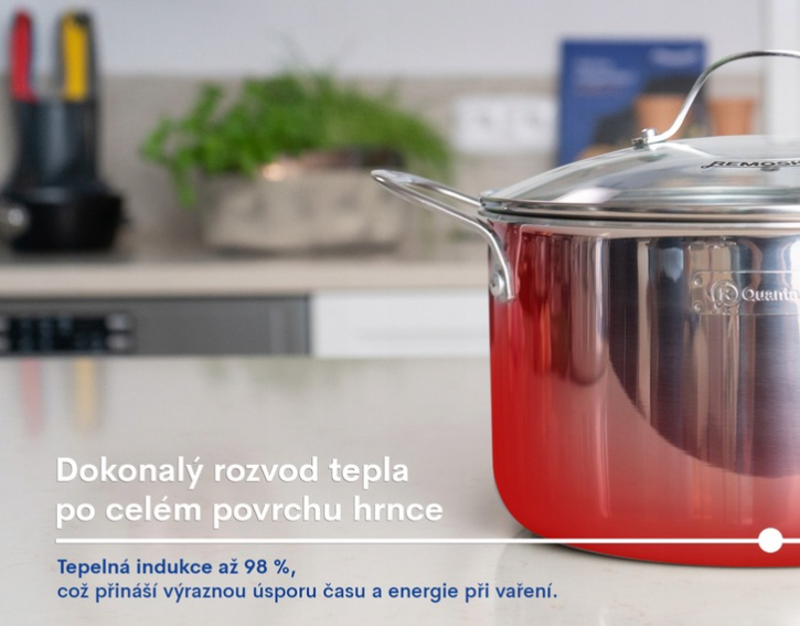 Remoska Quanta 10-dielna súprava hrncov riadu