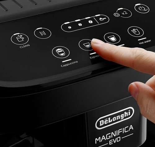 S obsluhou kávovaru De'Longhi ECAM293.52.B si hravo poradíte. Využijete na to úplne intuitívny ovládací panel,