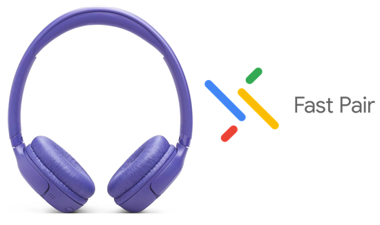 Slúchadlá JBL Tune 530BT jednoducho spárujete so zariadeniami Android aj Windows 10/11. 