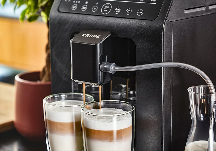 KRUPS: Systém one-touch cappuccino
