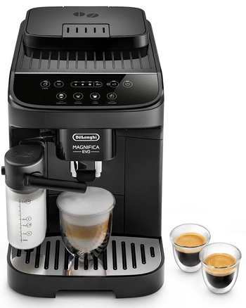 De'Longhi ECAM293.52.B: Zásobník má kapacitu až na 250 gramov kávových zŕn. Nádržka na vodu má objem 1,8 litra