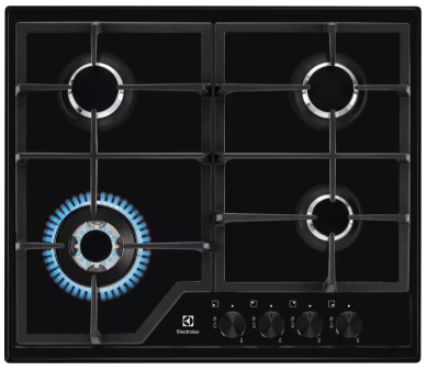 Electrolux KGS6436K plynová varná doska na tvrdenom skle