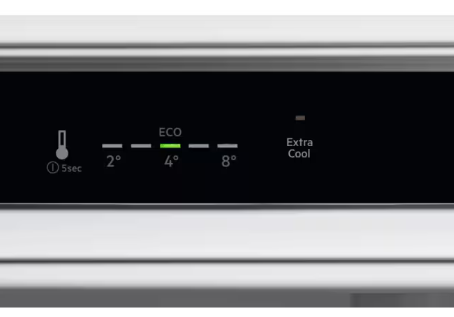 AEG NSK6D181ES má dotykové elektronické ovládanie