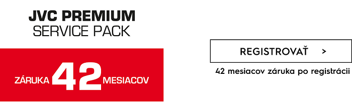 42-mesačná záruka JVC